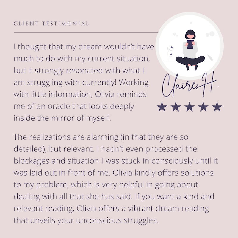 Testimonial from Claire H.